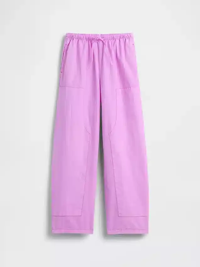 Pantalones anchos de niño con doble costura en las rodillas