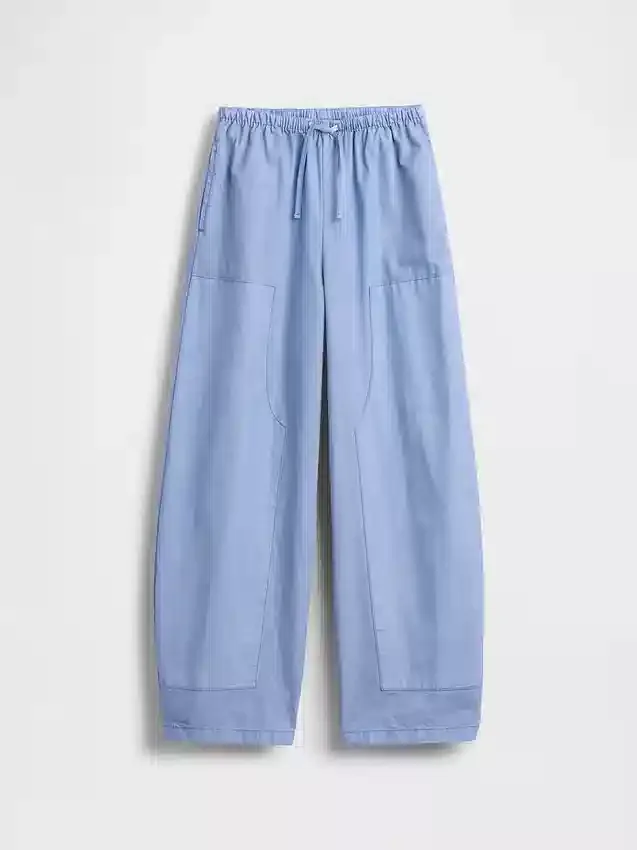 Pantalones anchos de niño con doble costura en las rodillas