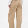 Pantalones anchos de pana de talle alto