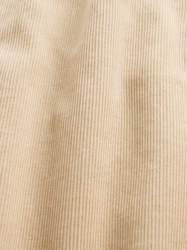 Pantalones anchos de pana de talle alto
