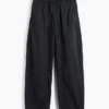 Pantalones anchos de popelín con doble refuerzo en las rodillas