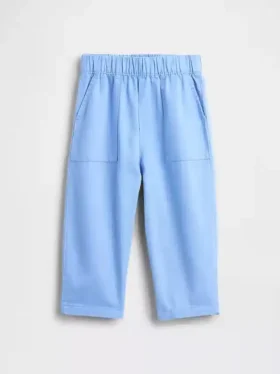 Pantalones anchos ultrasuaves sin cordón para bebés y niños pequeños