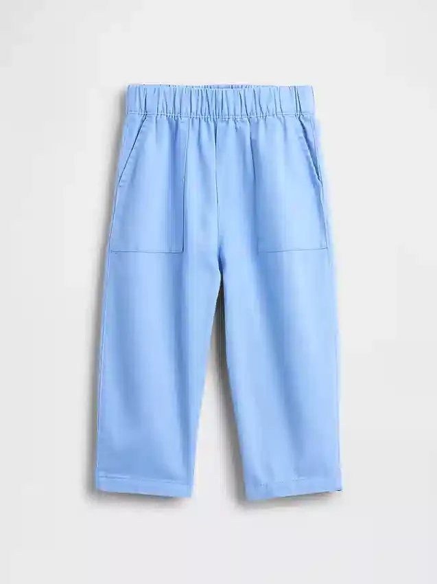 Pantalones anchos ultrasuaves sin cordón para bebés y niños pequeños