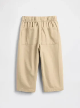 Pantalones anchos ultrasuaves sin cordón para bebés y niños pequeños