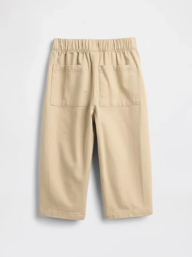 Pantalones anchos ultrasuaves sin cordón para bebés y niños pequeños