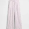 Pantalones anchos y cómodos de lino y algodón para niños