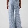 Pantalones anchos y cómodos de lino y algodón para niños
