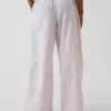 Pantalones anchos y cómodos de lino y algodón para niños