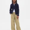 Pantalones anchos y cómodos para uniforme infantil