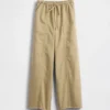 Pantalones anchos y cómodos para uniforme infantil
