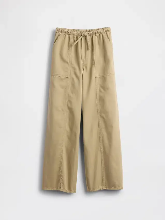 Pantalones anchos y cómodos para uniforme infantil