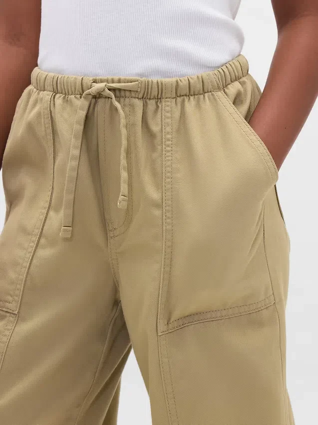 Pantalones anchos y cómodos para uniforme infantil