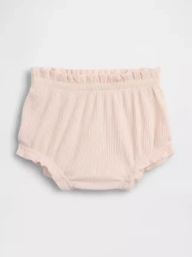 Pantalones bombachos con volantes de punto fino «Baby First Favorites»