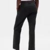 Pantalones caqui de talle medio