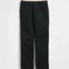 Pantalones caqui elásticos de corte recto para uniforme infantil