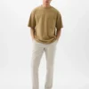 Pantalones caqui híbridos ajustados