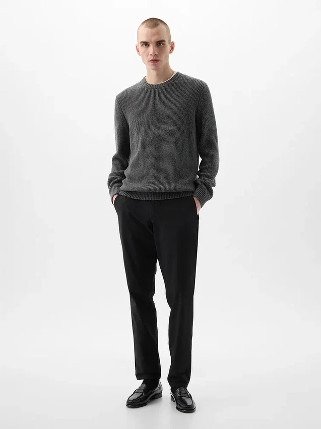 Pantalones caqui híbridos ajustados