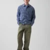 Pantalones caqui holgados