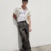 Pantalones caqui holgados