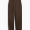 Pantalones caqui holgados de estilo moderno para niños