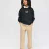Pantalones caqui holgados de estilo moderno para niños