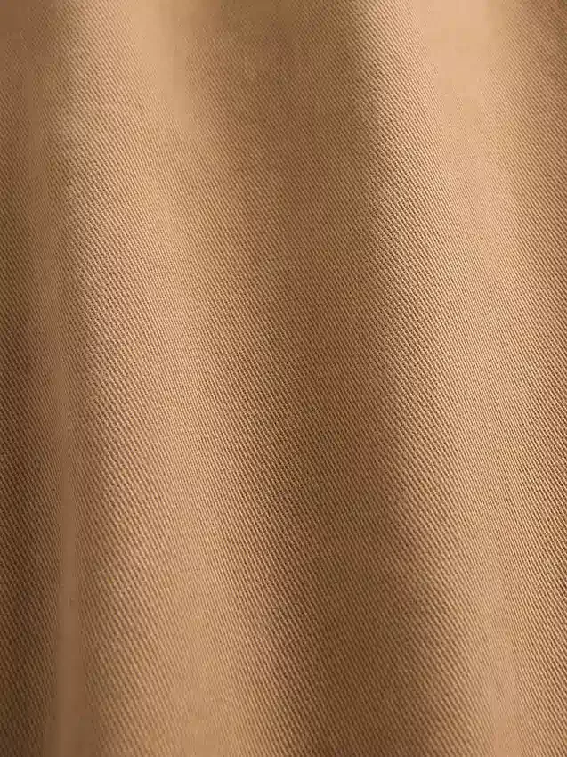 Pantalones caqui holgados de sarga pesada estilo años 90