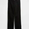 Pantalones caqui holgados de sarga pesada estilo años 90
