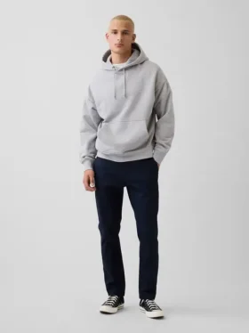 Pantalones caqui modernos de corte ajustado