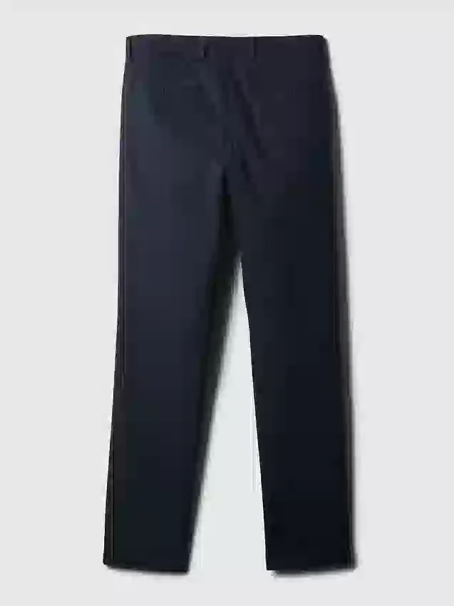 Pantalones caqui modernos de corte cónico