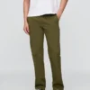 Pantalones caqui rectos modernos