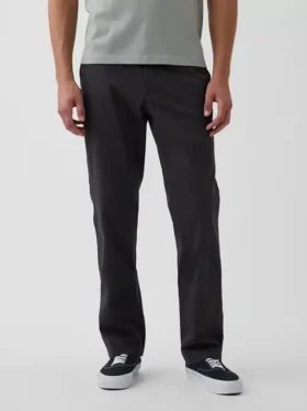 Pantalones caqui rectos modernos