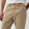 Pantalones caqui rectos modernos