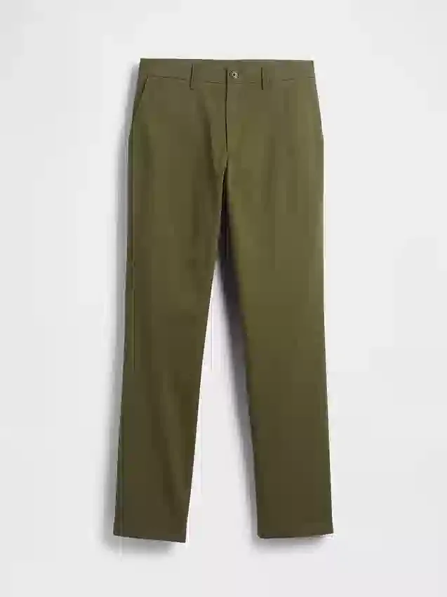 Pantalones caqui rectos modernos
