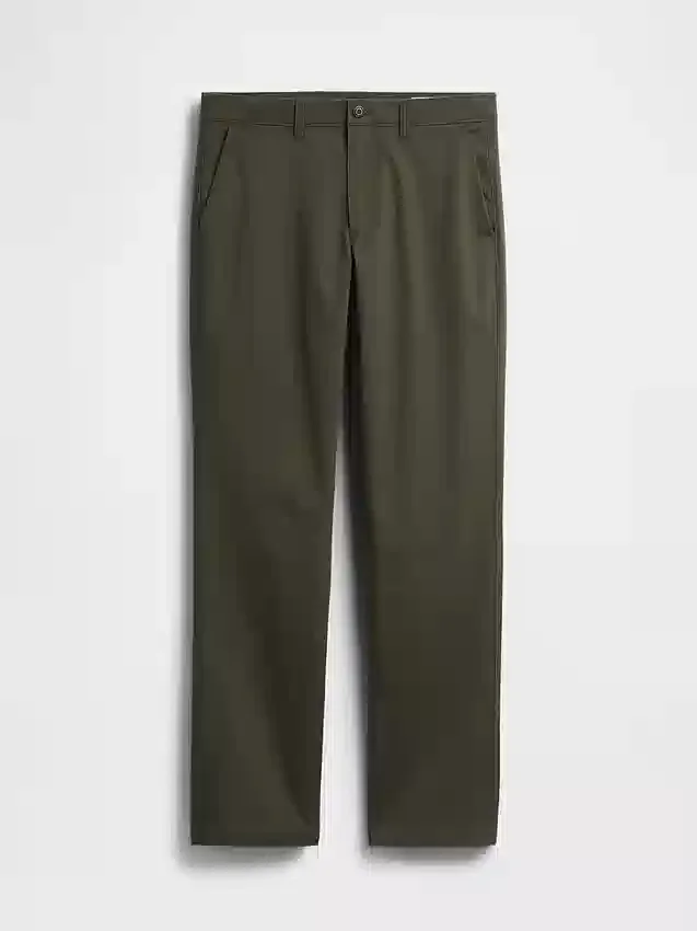 Pantalones caqui rectos modernos