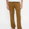 Pantalones caqui utilitarios de corte recto y estilo relajado