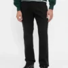 Pantalones caqui utilitarios de corte recto y estilo relajado