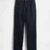 Pantalones caqui utilitarios de corte recto y estilo relajado