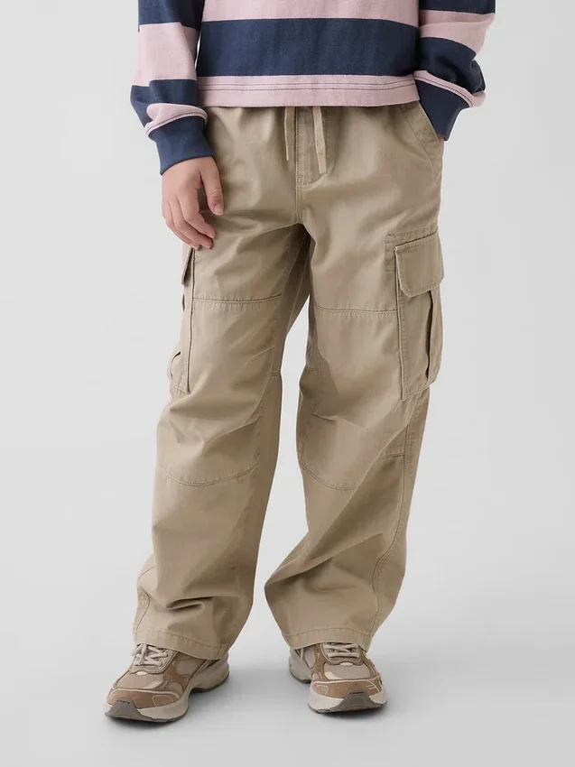 Pantalones cargo cómodos para niños