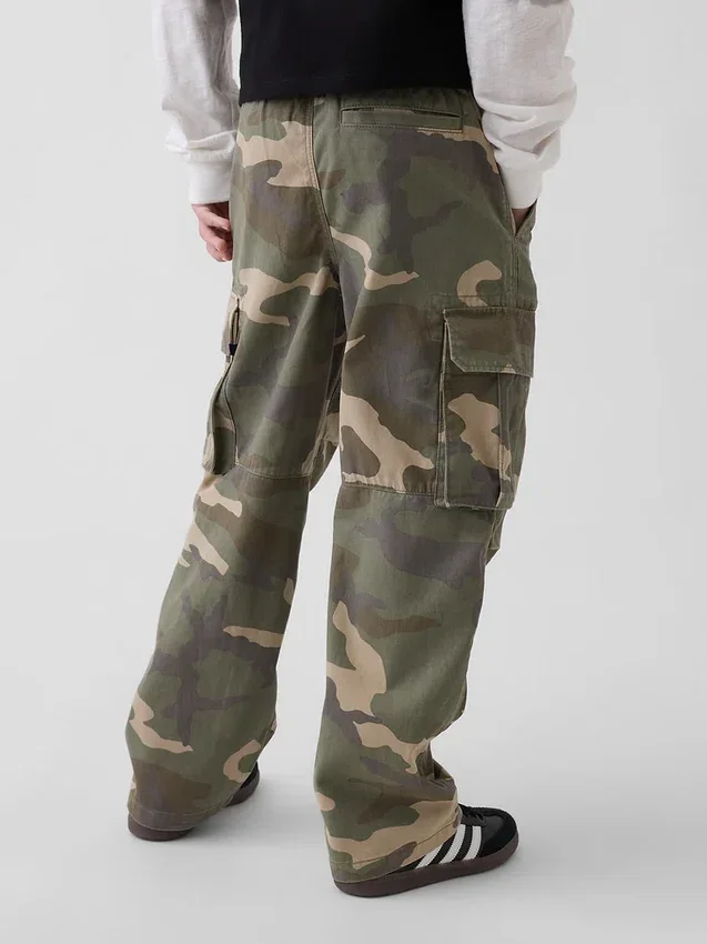 Pantalones cargo cómodos para niños