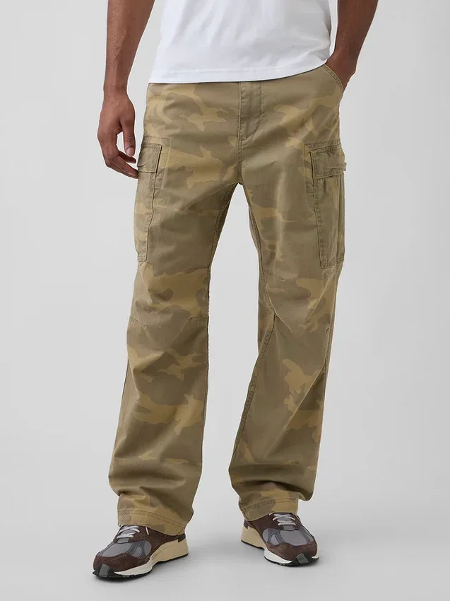 Pantalones cargo de corte holgado