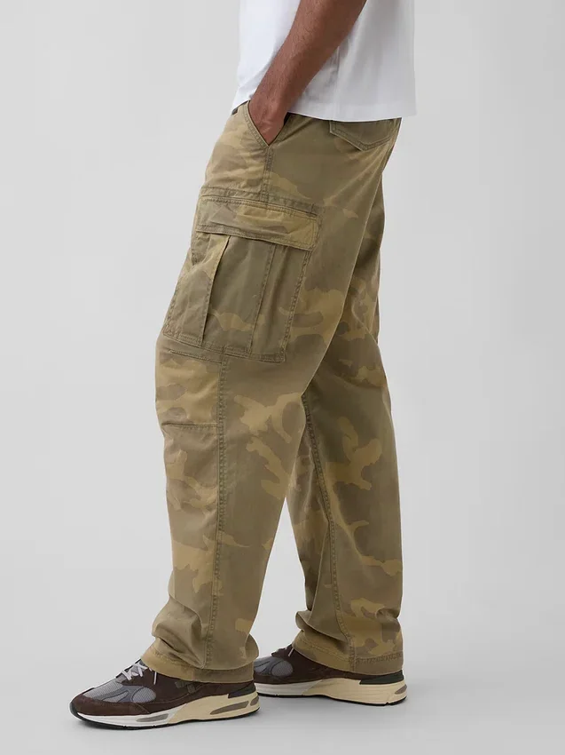 Pantalones cargo de corte holgado