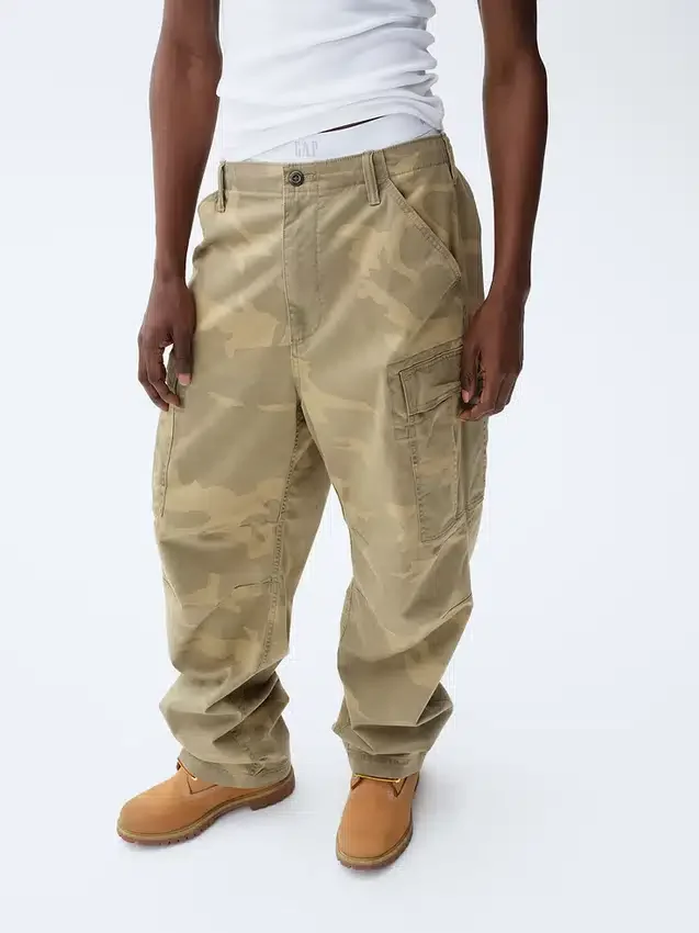 Pantalones cargo de corte holgado