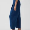 Pantalones cómodos de mezclilla de gasa de algodón