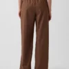 Pantalones cómodos de talle bajo GapFit Tech