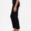 Pantalones cortos ajustados de doble tejido y talle alto