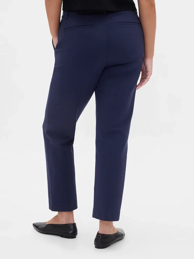 Pantalones cortos ajustados de doble tejido y talle alto