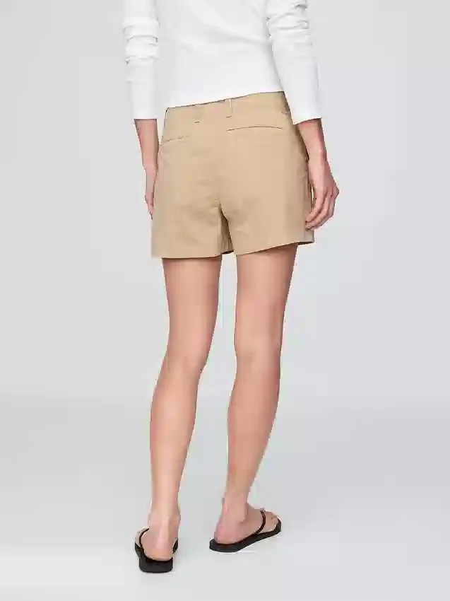 Pantalones cortos caqui Downtown de 4"
