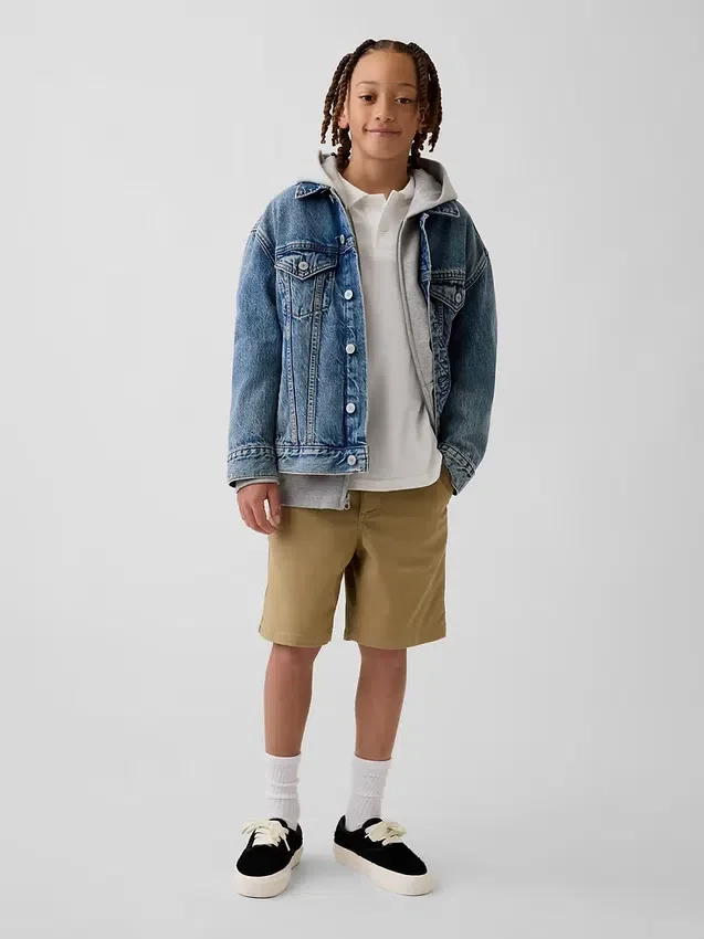 Pantalones cortos caqui «Modern Uniform» para niños