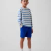 Pantalones cortos cargo holgados de secado rápido para niños