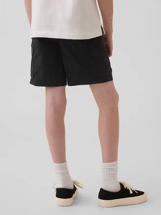 Pantalones cortos cargo holgados de secado rápido para niños